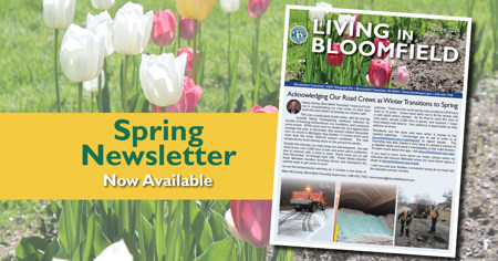 Cover of the Spring 2026 Newsletter announcing it is now available.