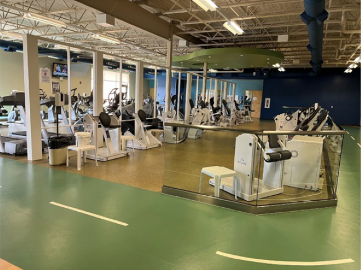 The Bloomfield Township Senior Fitness Center. 