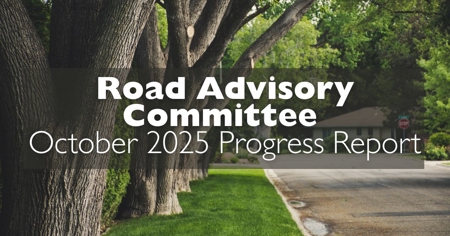 Road Advisory Committee October 2025 Progress Report