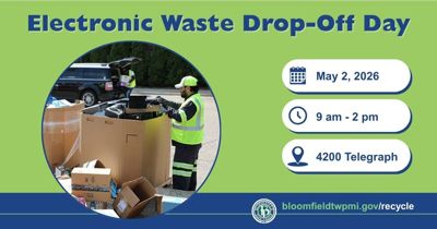 Electronic Waste and Paper Shredding Drop-Off Day Returns May 2