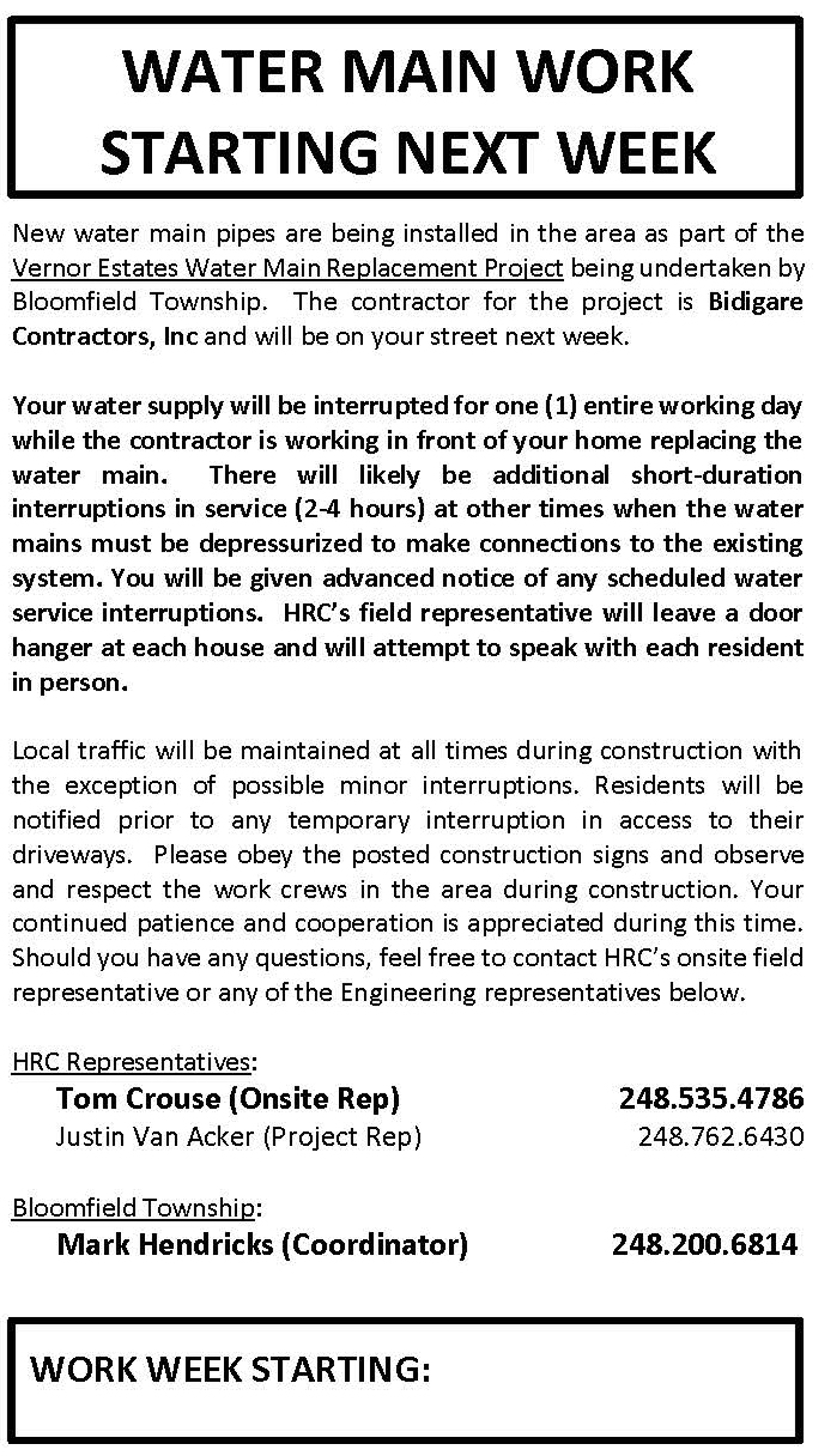 Door Hanger 7 Day Notice