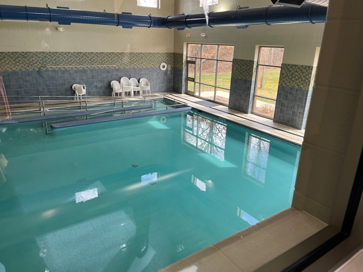 Bloomfield Township Senior Center pool. 